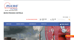 Desktop Screenshot of micropressuregauge.com